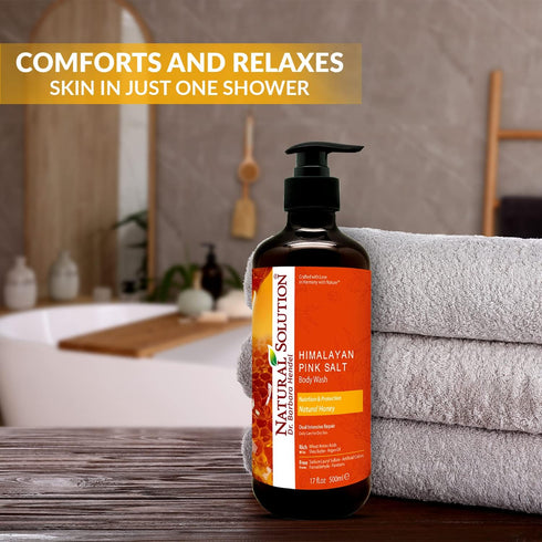 Body Wash Honey - 16.9 fl oz | NATURAL SOLUTION